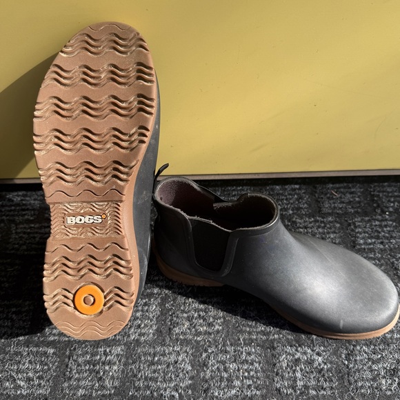 HP 🧡 Bogs Women's Sweetpea Wide Width Rain Boot Size 7 wide - Picture 2 of 9